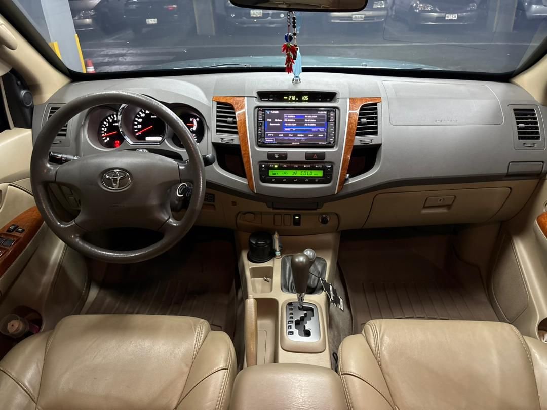 Toyota Fortuner Blindada Nivel III Plus – Año 2011